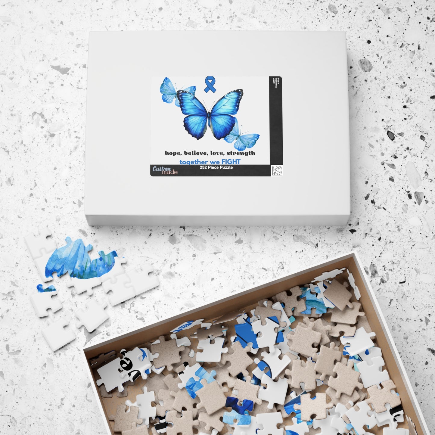 Inspirational Butterfly Puzzle
