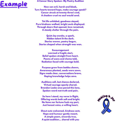 Personalised Poem